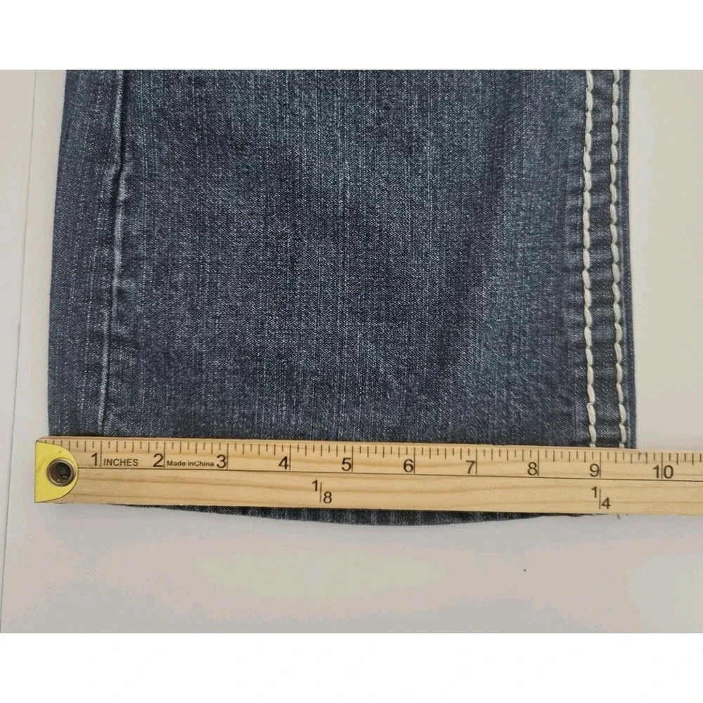 True Religion Men's World Tour Billy Super T Denim Jeans Made in USA 34x32